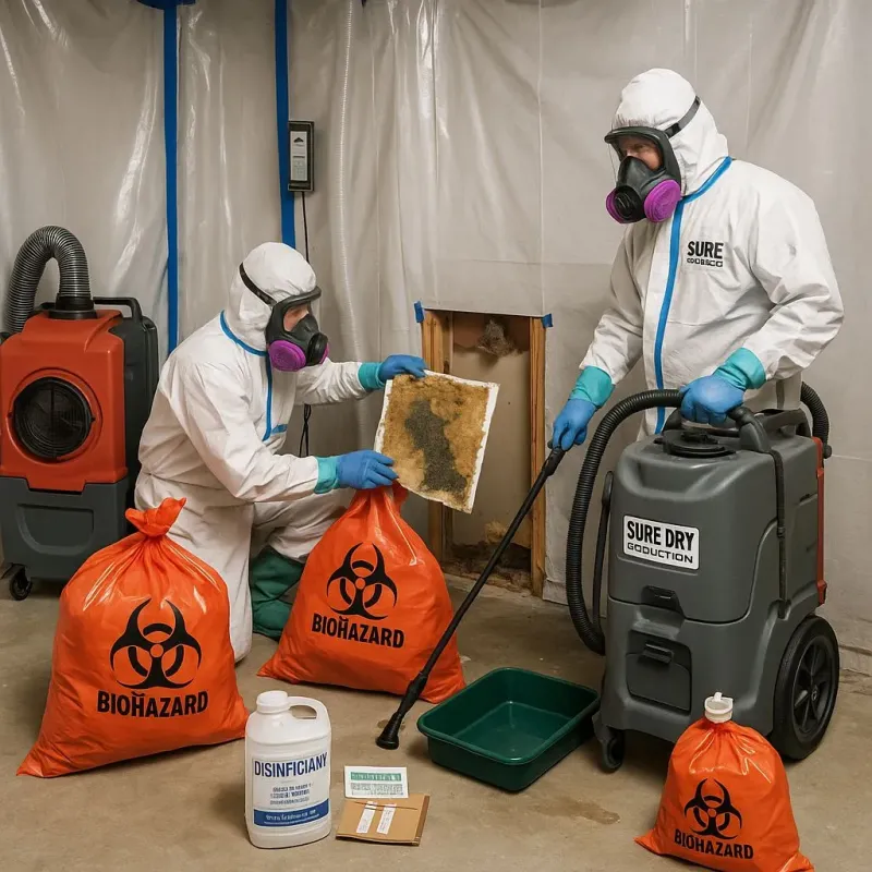 Contaminated Water Handling Protocols process in Greenfield, MO