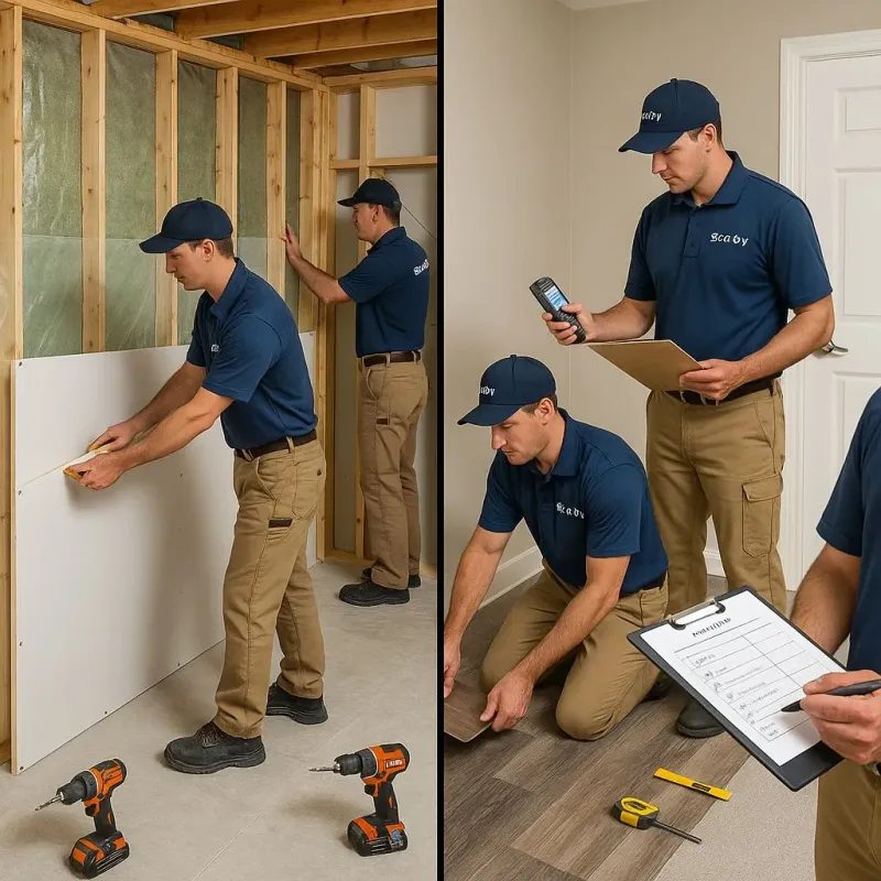 Repairs and Reconstruction process in Greenfield, MO